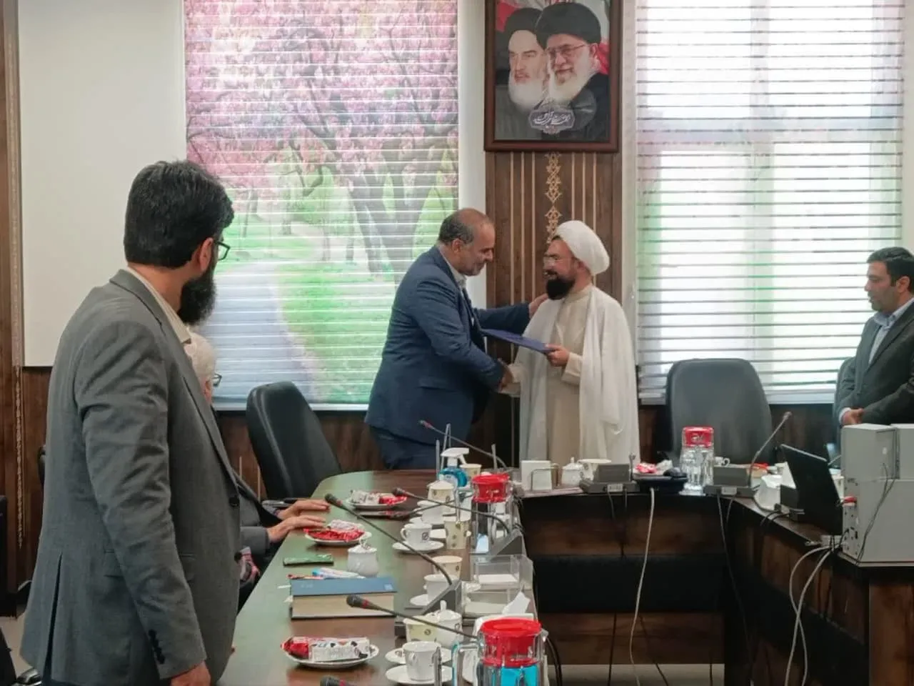 برگزاری جلسه شورای اقامه نماز ادارهکل گمرک استان سمنان برگزار شد