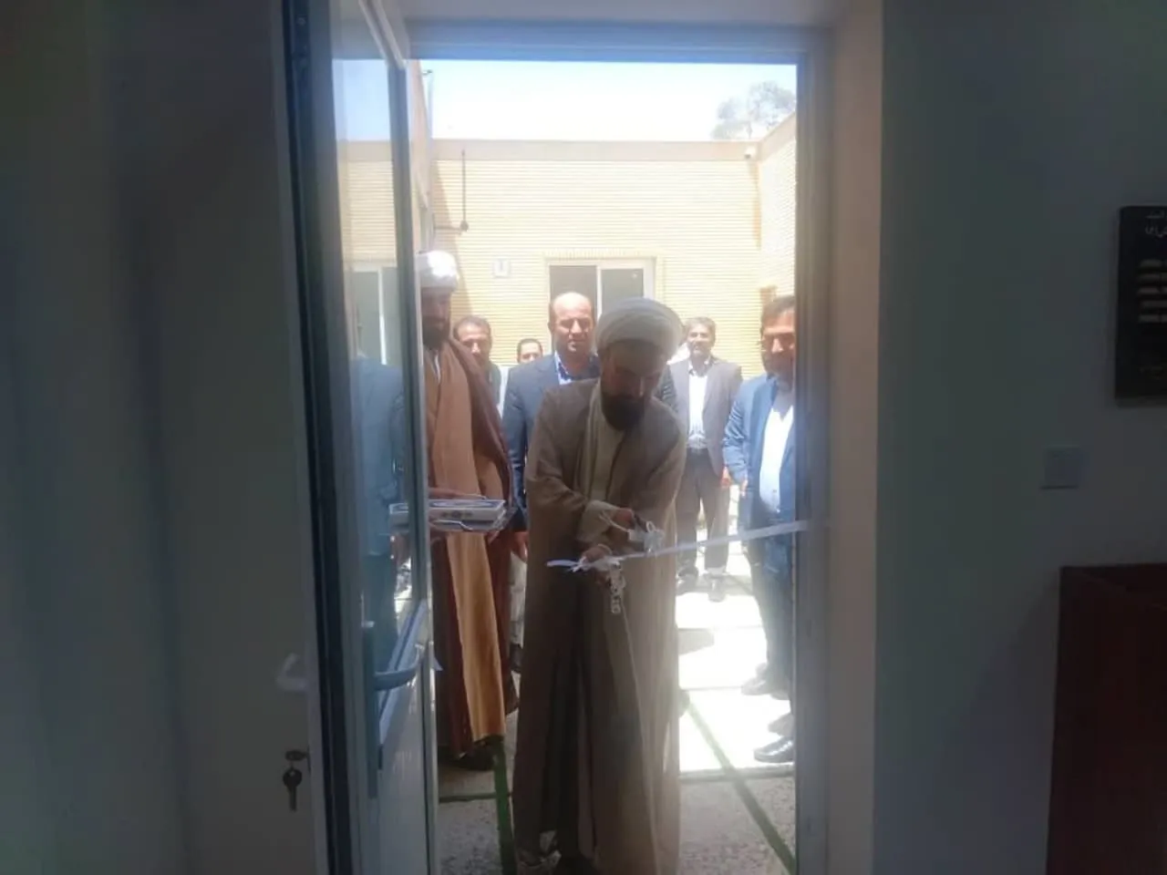 آیین افتتاح نمازخانه جدید اداره‌کل ثبت اسناد استان سمنان برگزار شد