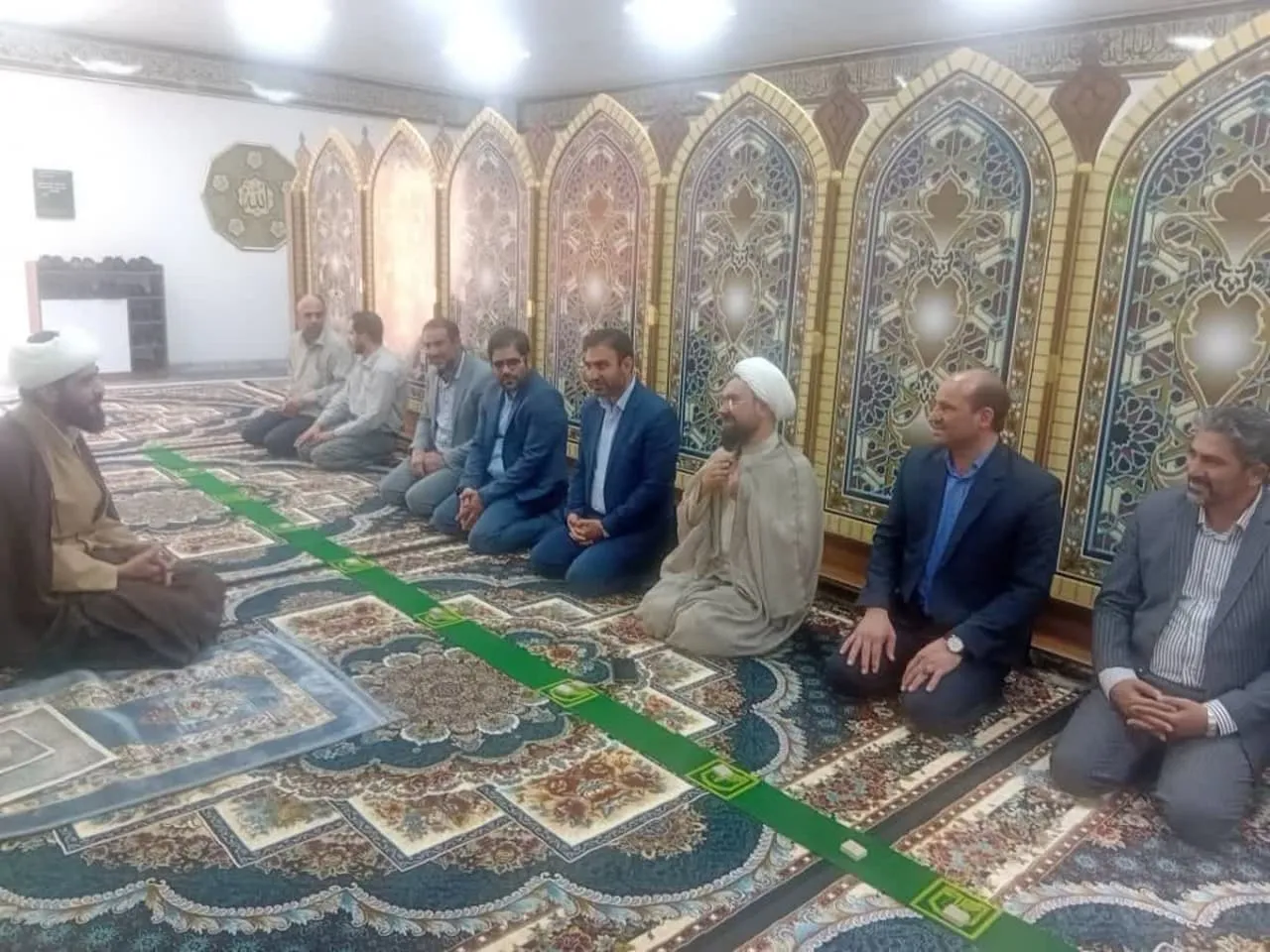 آیین افتتاح نمازخانه جدید ادارهکل ثبت اسناد استان سمنان برگزار شد