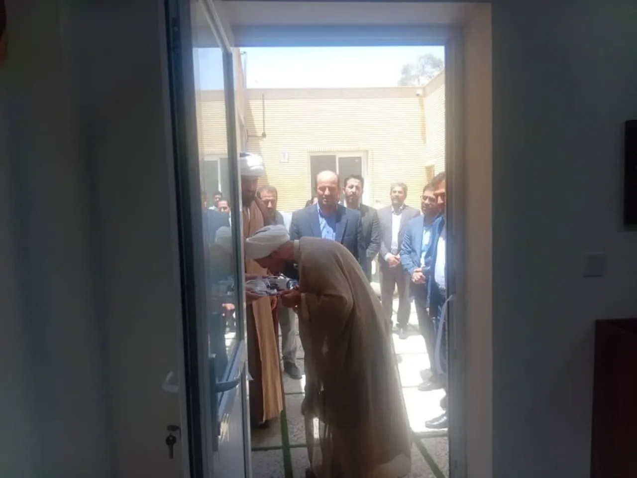 آیین افتتاح نمازخانه جدید ادارهکل ثبت اسناد استان سمنان برگزار شد