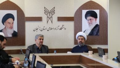 جلسه شورای اقامه نماز دانشگاه آزاد اسلامی زنجان برگزار شد