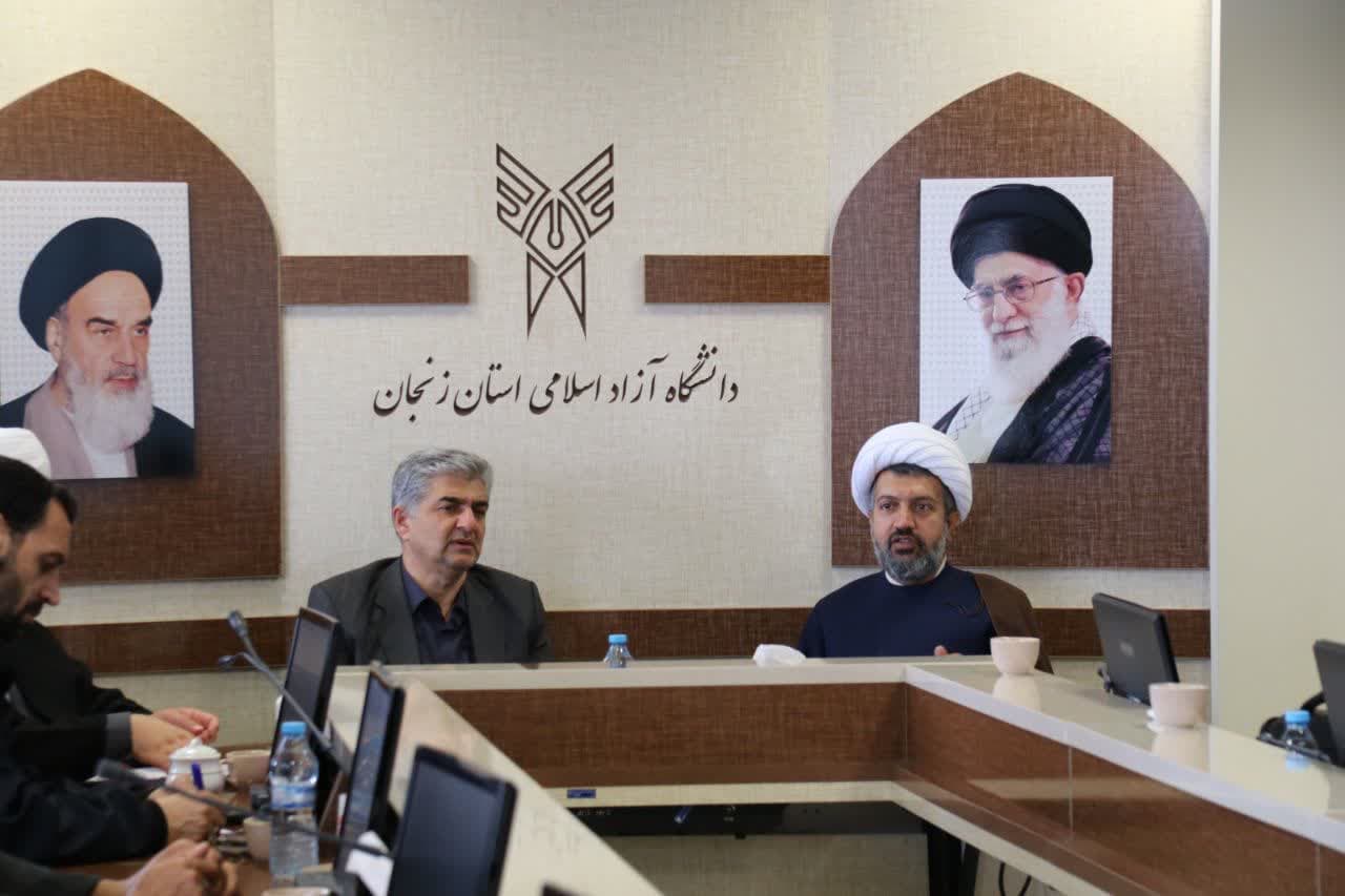 جلسه شورای اقامه نماز دانشگاه آزاد اسلامی زنجان برگزار شد