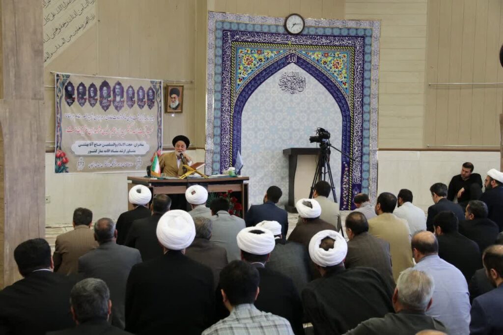 مراسم بزرگداشت اولین سالگرد شهدای خدمت با حضور حجت الاسلام بهشتی در دادگستری زنجان