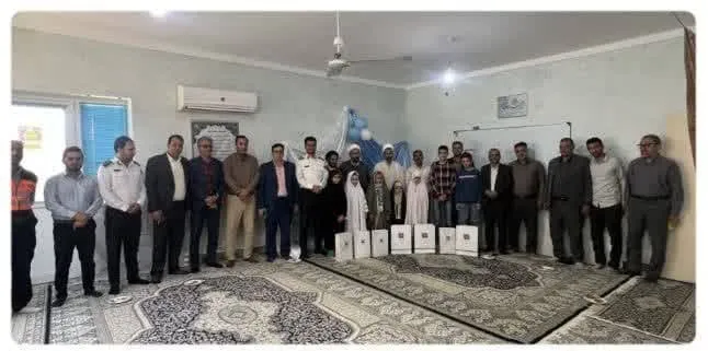 جشن تکلیف فرزندان کارکنان اداره راهداری شهرستان طبس برگزار شد
