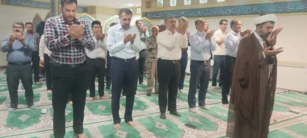 جلسه شورای اقامه نماز اداره کل راهداری و حمل و نقل جادهای زنجان برگزار شد