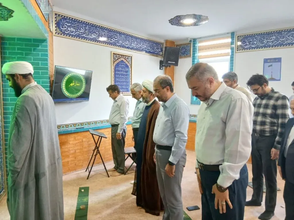جلسه شورای اقامه نماز اداره کل ارتباطات فناوری اطلاعات زنجان برگزار شد