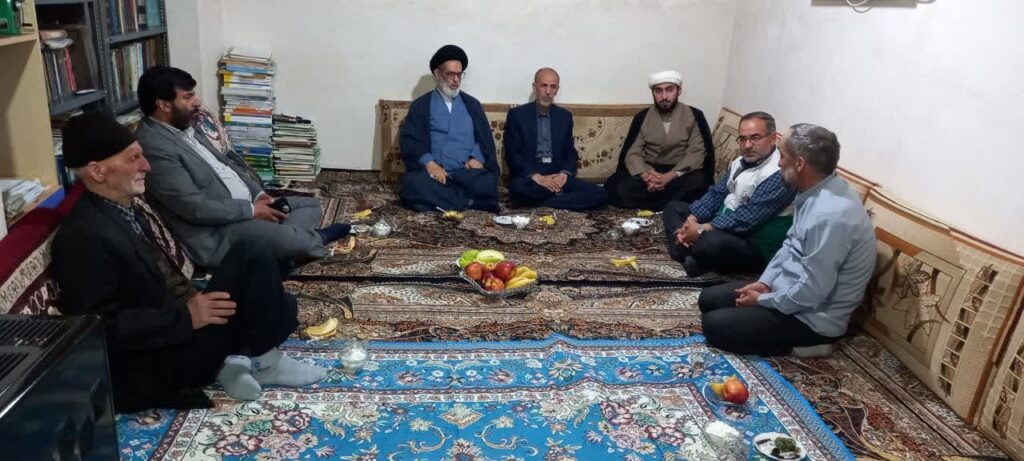 دیدار و تقدیر امام جمعه خدابنده از یاوران نمازی در روستاها