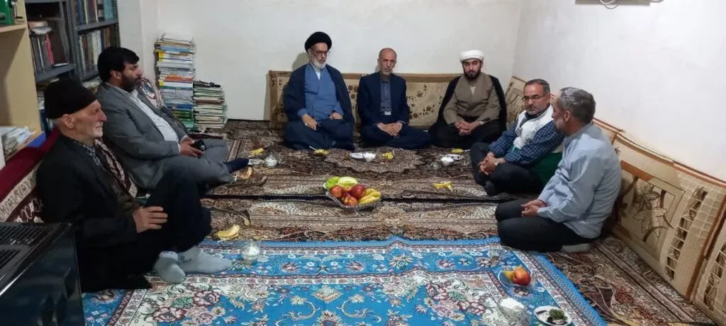 دیدار و تقدیر امام جمعه خدابنده از یاوران نمازی در روستاها
