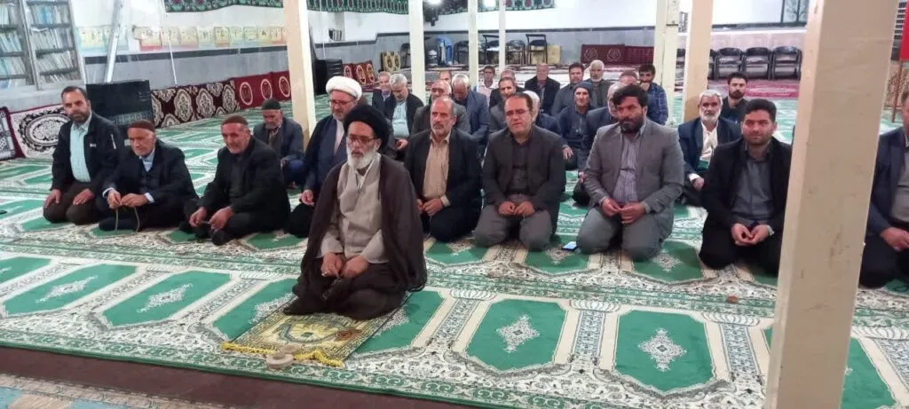 دیدار و بازدید نمازی از روستای خالق آباد شهر قیدار نبی علیه السلام