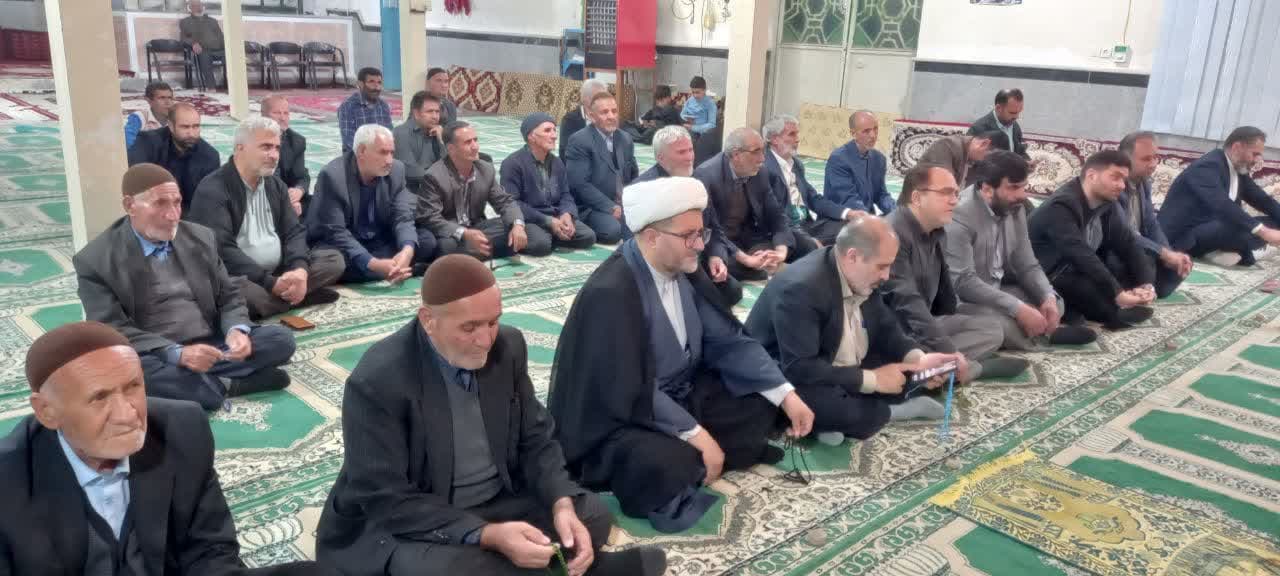 دیدار و بازدید نمازی از روستای خالق آباد شهر قیدار نبی علیه السلام