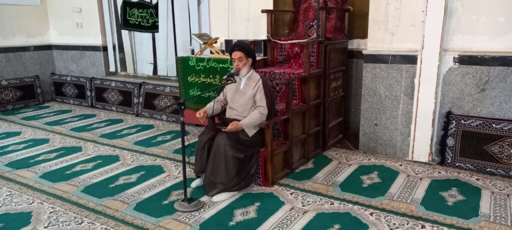 دیدار و بازدید نمازی از روستای خالق آباد شهر قیدار نبی علیه السلام