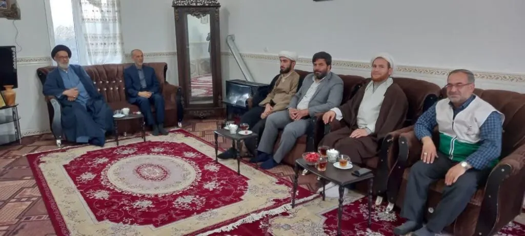 دیدار و تقدیر امام جمعه خدابنده از یاوران نمازی در روستاها