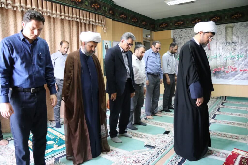 دیدار مدیر ستاد اقامه نماز با مدیرعامل هلال احمر زنجان