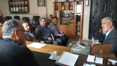نشست صمیمی مدیر ستاد اقامه نماز گلستان و مدیر کل آموزش و پرورش