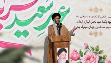 اقامه نماز عید سعید قربان در اردبیل
