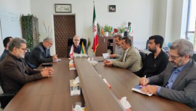 دیدار اعضای هیات ارزیابی ستاد اقامه نماز گلستان با معاون توسعه مدیریت و منابع استانداری