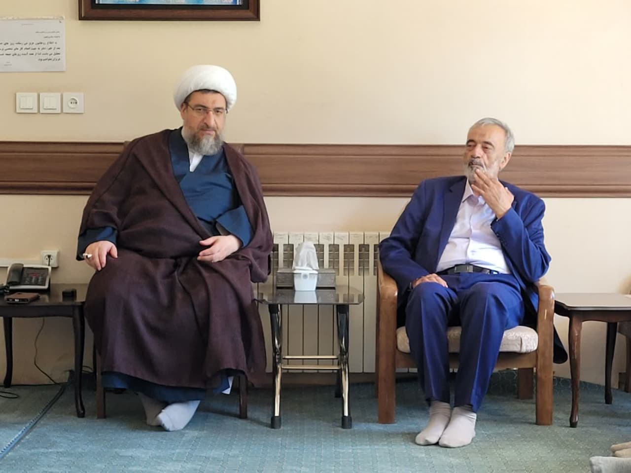 دیدار قائم مقام ستاد اقامه نماز کشور با امام جمعه تبریز