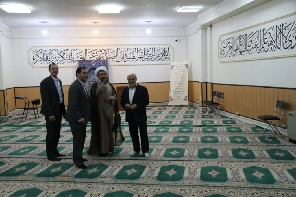 دیدار مدیر ستاد اقامه نماز با سرپرست توسعه و مدیریت منابع استانداری زنجان