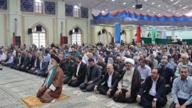نماز عید قربان در همدان اقامه شد