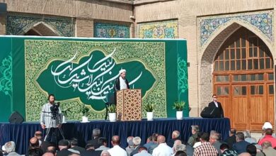 نماز عید قربان در قزوین برگزار شد
