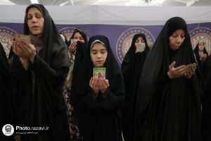 نماز باشکوه عید قربان در حرم مطهر رضوی اقامه شد+گزارش تصویری