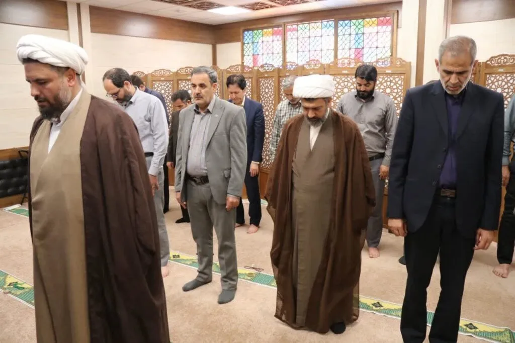 جلسه شورای اقامه نماز اداره کل آب فای زنجان برگزار شد