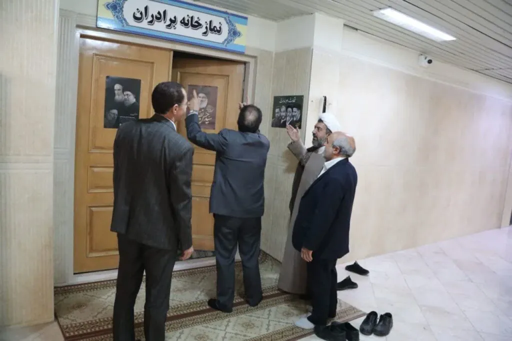 دیدار مدیر ستاد اقامه نماز با سرپرست توسعه و مدیریت منابع استانداری زنجان
