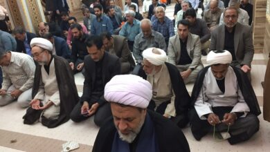 اقامه نماز وحدت بخش ادارات استان کرمان