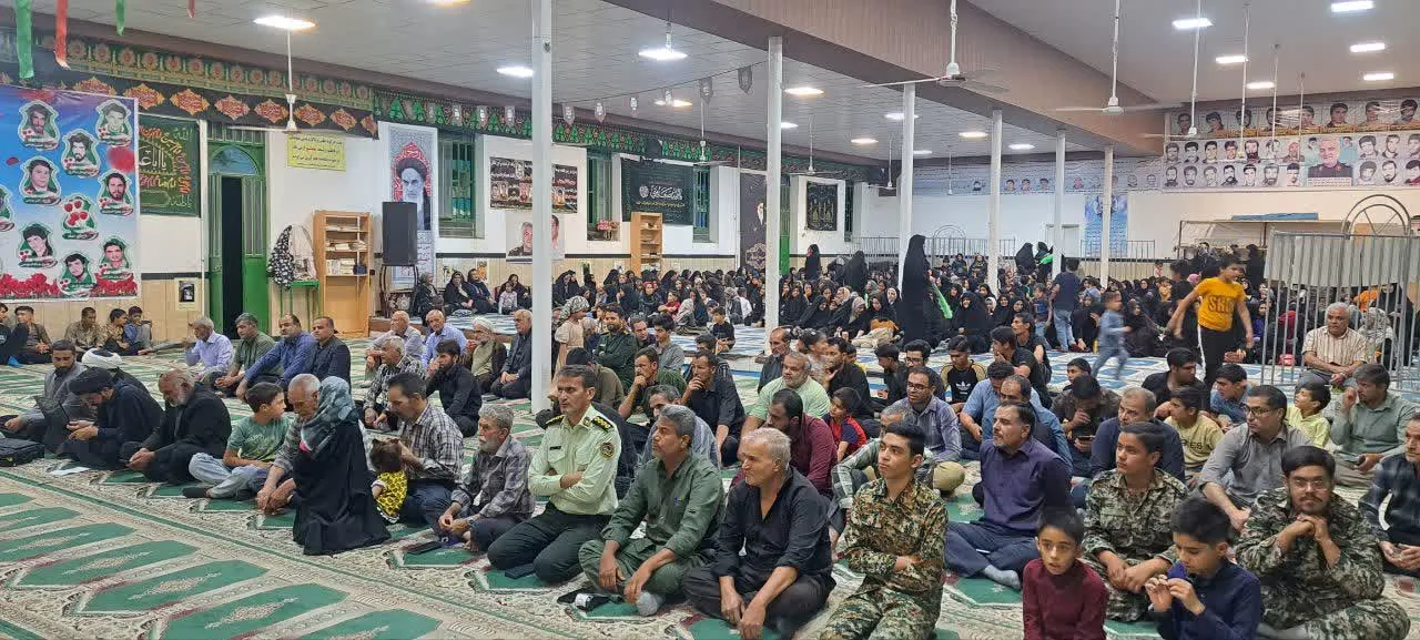 یادواره شهدای ریحان شهر کرمان با محوریت نماز و سبک زندگی شهدا برگزار شد