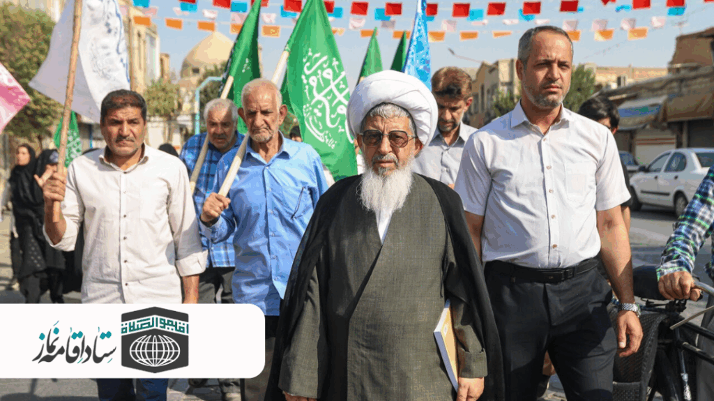 نماز عید سعید غدیر خم در مسجد امیرچقماق یزد برگزار شد