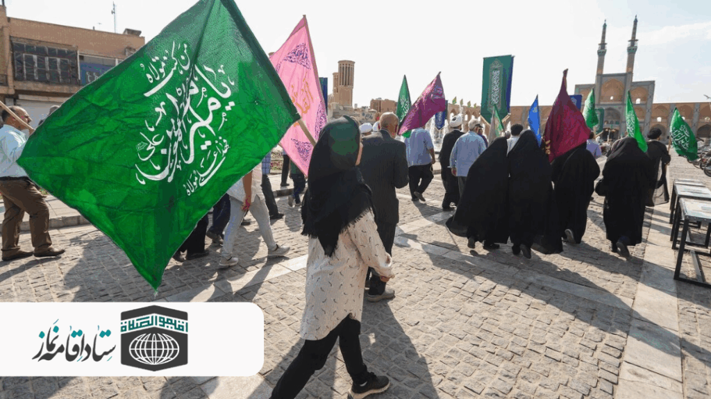 نماز عید سعید غدیر خم در مسجد امیرچقماق یزد برگزار شد