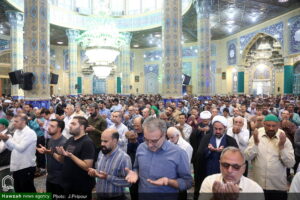 تصویری/ اقامه نماز عید سعید قربان در قم