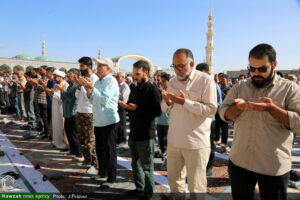 تصویری/ اقامه نماز عید سعید قربان در قم