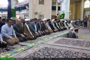 تصویری/ اقامه نماز عید سعید قربان در قم