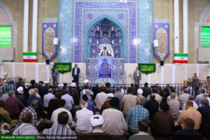 تصویری/ اقامه نماز عید سعید قربان در قم