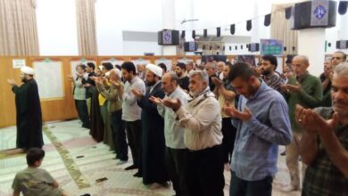 مسجد اهل البیت(ع) میزبان زائران حرم مطهر بنیان گذار انقلاب اسلامی