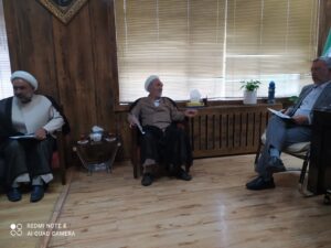 جلسه ای فی ما بین مدیر ستاد اقامه نماز و مدیرکل آموزش و پرورش خراسان رضوی