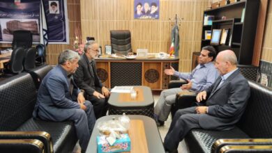 مدیر ستاد اقامه نماز با مدیرکل نوسازی و تجهیز مدارس استان ایلام دیدار کرد