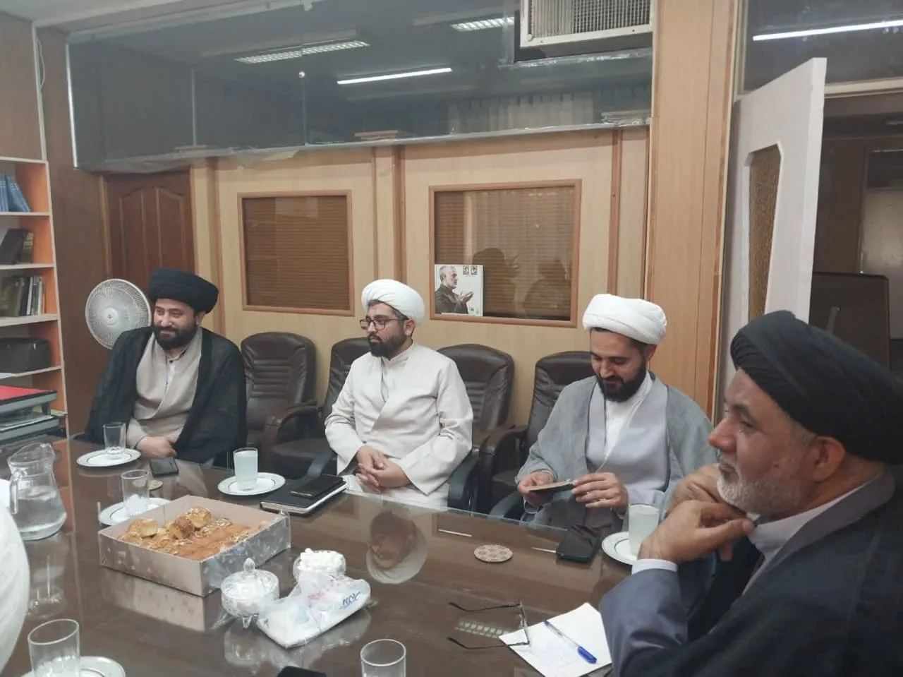 جلسه هم اندیشی مدیر ستاد اقامه نماز استان یزد با مسئولان مراکز تخصصی حوزه علمیه استان