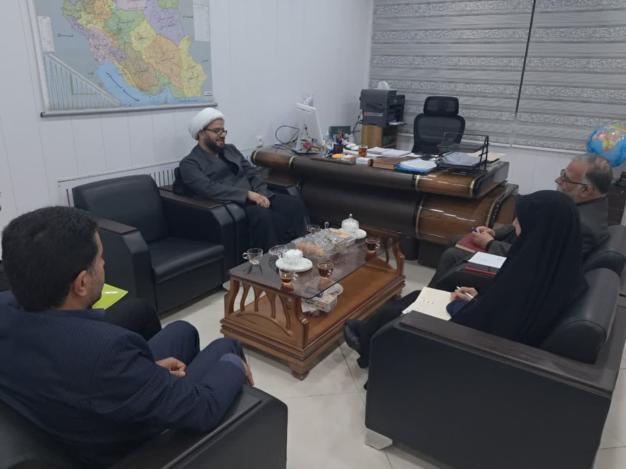 دیدار مدیر لرستان با معاون سیاسی استانداری