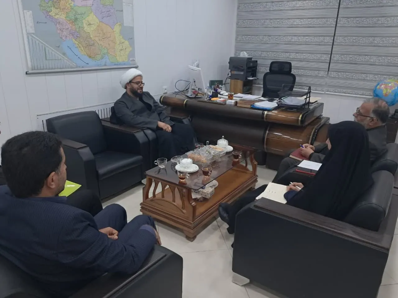 دیدار مدیر لرستان با معاون سیاسی استانداری