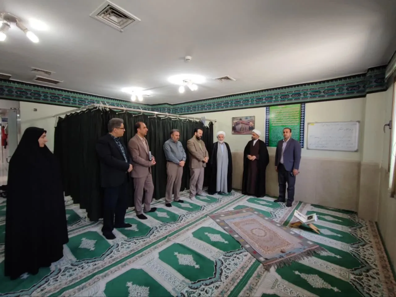 جلسه شورای اقامه نماز اداره کل پزشکی قانونی کرمانشاه برگزار گردید-3