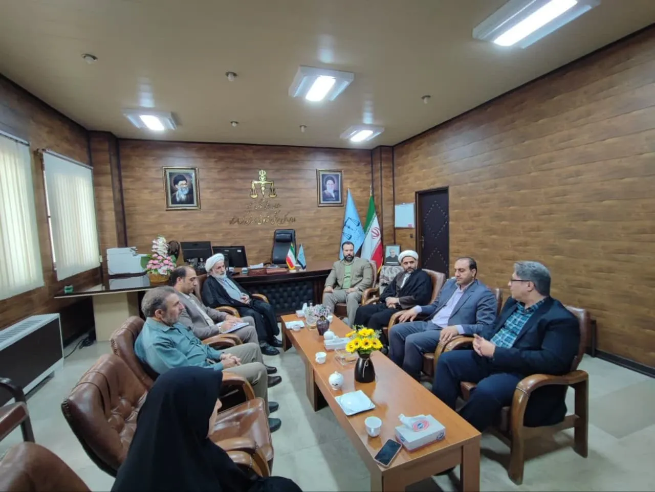 جلسه شورای اقامه نماز اداره کل پزشکی قانونی کرمانشاه برگزار گردید-2