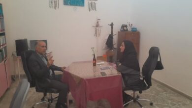 دیدار دبیر ستاد اقامه نماز گیلانغرب با مدیر کانون پرورش فکری کودکان و نوجوانان-1