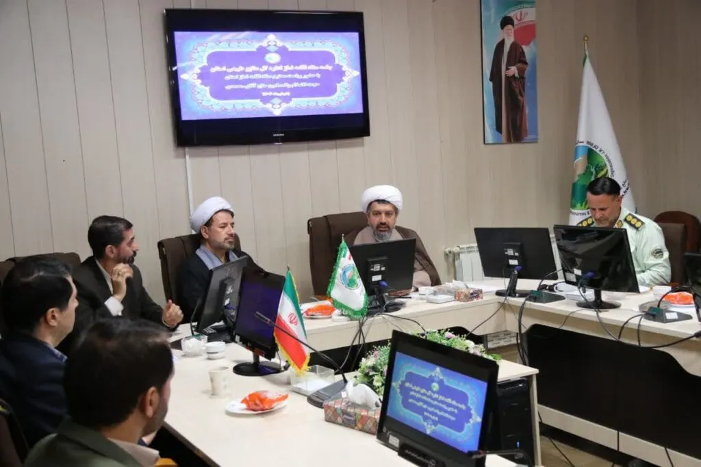 جلسه شورای اقامه نماز اداره کل منابع طبیعی و آبخیزداری استان زنجان برگزار شد
