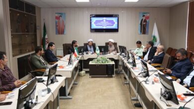 جلسه شورای اقامه نماز اداره کل منابع طبیعی و آبخیزداری استان زنجان برگزار شد