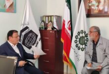 حضور استاندار گلستان در ستاد اقامه نماز
