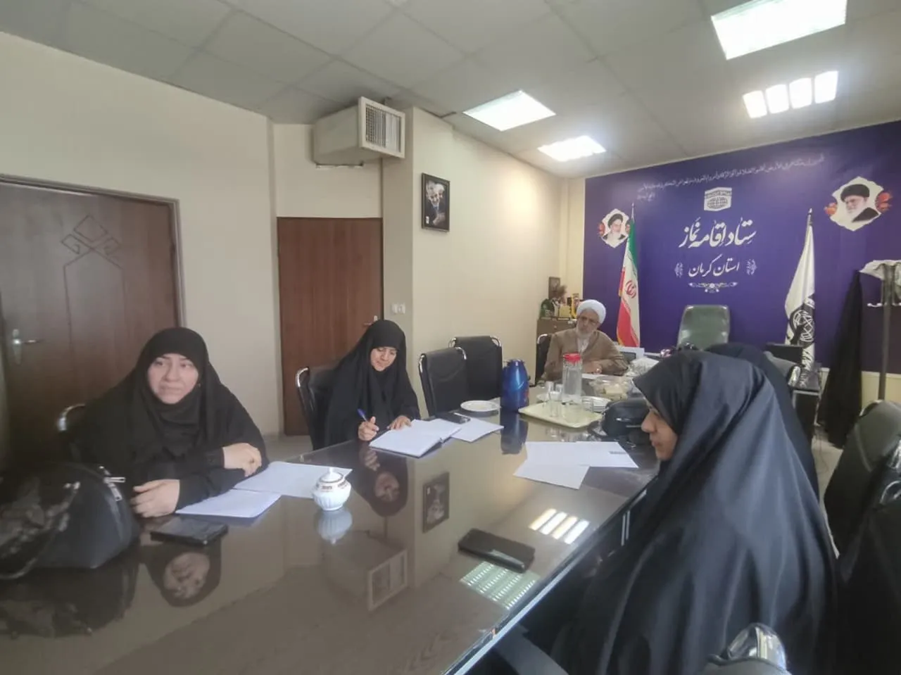 برگزاری سومین جلسه شورای اندیشه ورز امور بانوان و خانواده ستاد اقامه نماز کرمان