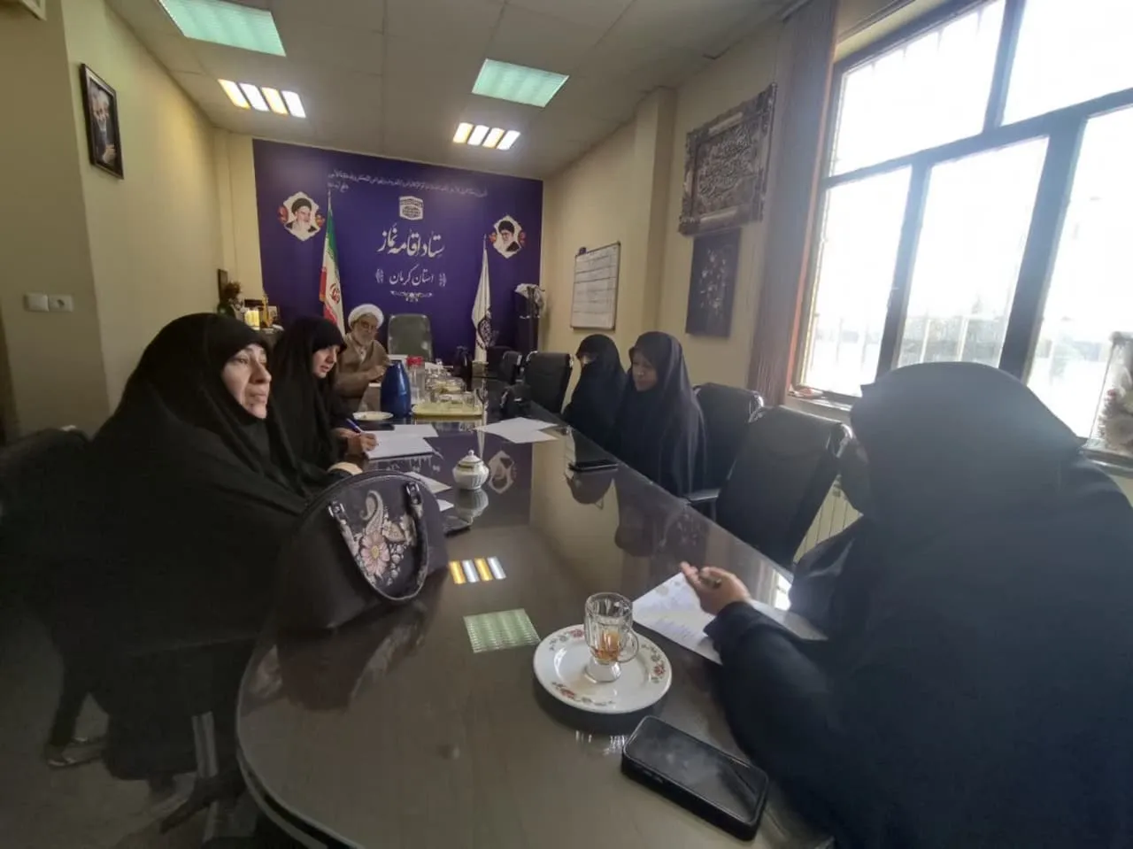 برگزاری سومین جلسه شورای اندیشه ورز امور بانوان و خانواده ستاد اقامه نماز کرمان