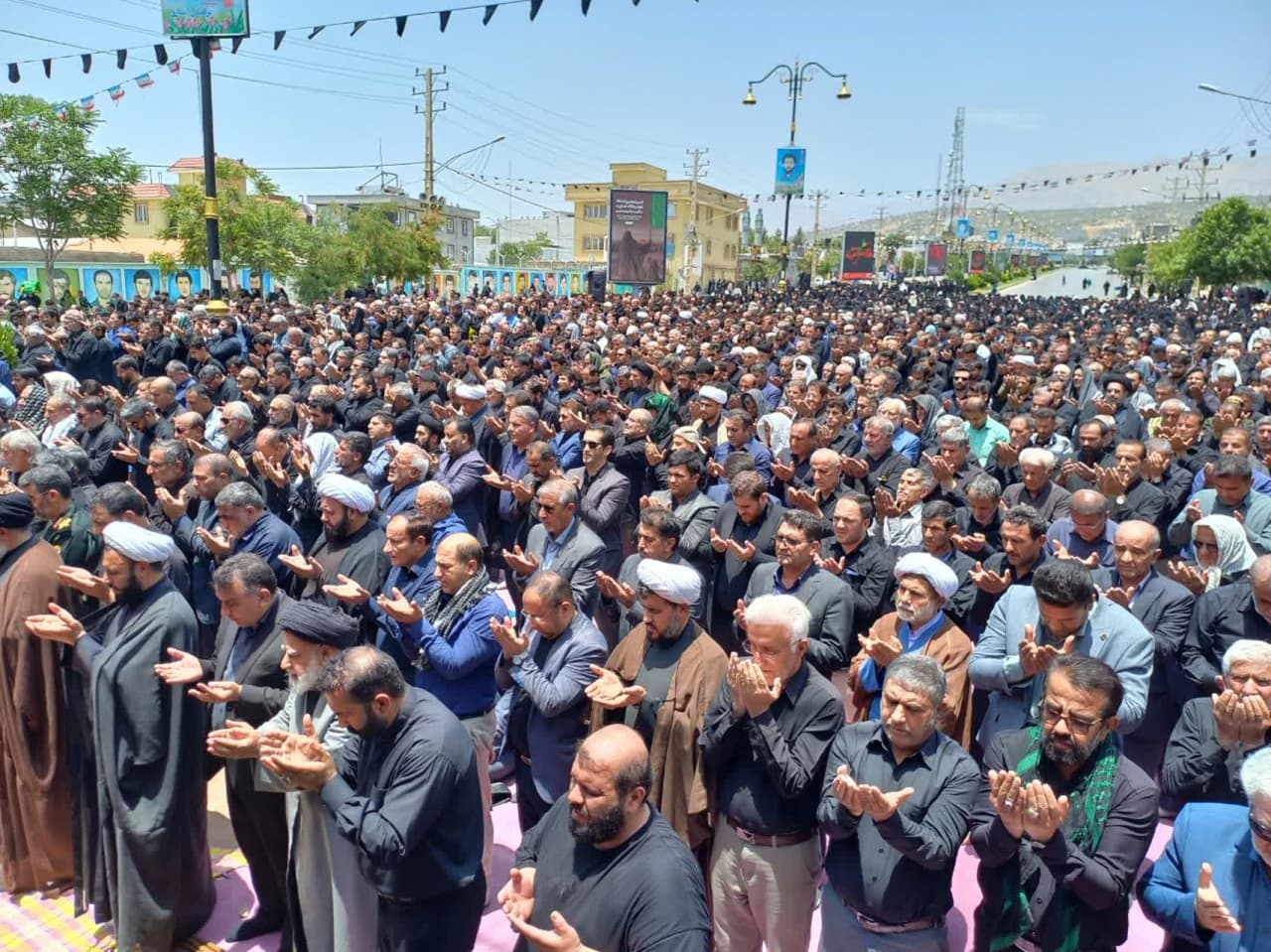 برگزاری نماز ظهر عاشورا در استان کهگیلویه و بویر احمد